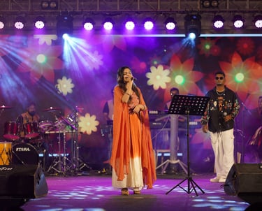PoojaVenkat-Dhwani2K25-MusicShow-OnamCelebration