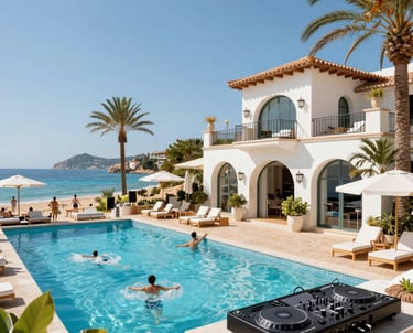 Traders collaborating in a modern Amsterdam office with crypto charts on screens.