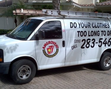 Dryer Vent Cleaning Service Van Duct Cleaning, SW Florida