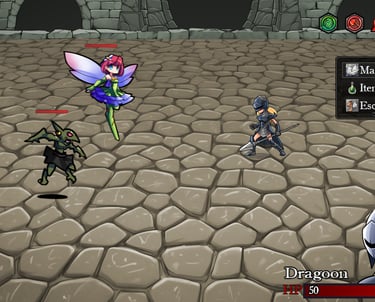 video game - bastion of bones - RPG - roguelike - battle game