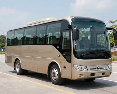 Elegant luxury SUV parked by a serene beach at sunset.