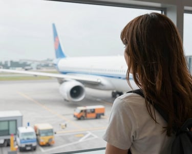 A warm coaching session between Ana Tello and an international client in a cozy, terracotta-toned room.