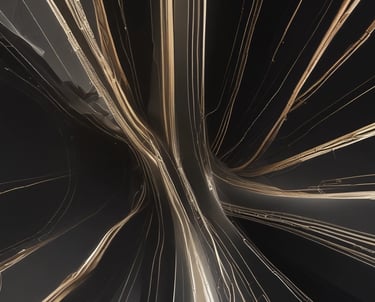 Close-up of a sound engineer adjusting levels on a digital mixer in a dark studio.