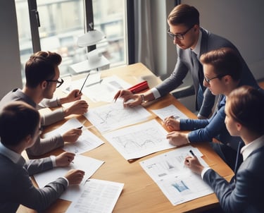 A computer screen displaying an analytics dashboard with metrics such as event activity, showing a current value of 4.7k for today's activity. There are graphs indicating trends and peaks in the data, as well as labels for different types of events.
