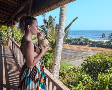 Une entreprenuse qui voyage grace à son métier de travel planner à Bali