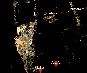 IL di Livorno vista da satellite per ingrandire click