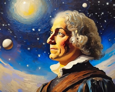 Este es nuestra visión del retrato de Galileo Galilei