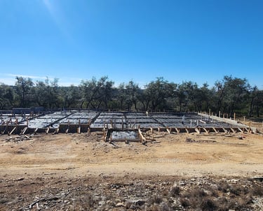 Foundation Installation for a future house 