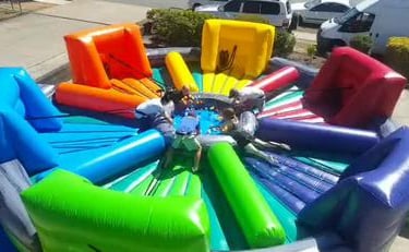 inflatable interactive games