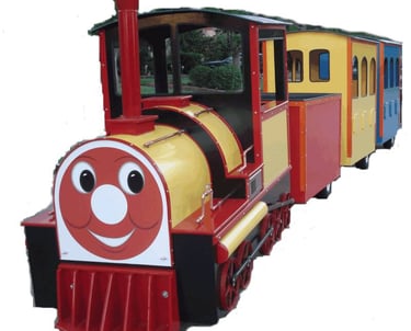 Houston trackless train rentals
