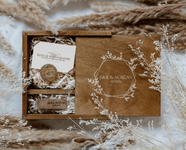 coffret bois mariage estelle photographie frouzins et toulouse