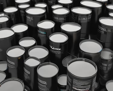 white and black abstract painting