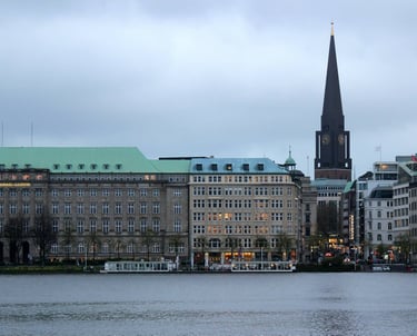 cityscape of Hamburg Germany