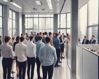 white and black abstract painting