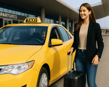 yellow cab taxi service Airport Transportation Service in orange county