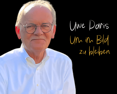 Uwe Paris hat seine Audiografie erstellen lassen. Titel: "Um im Bild zu bleiben".