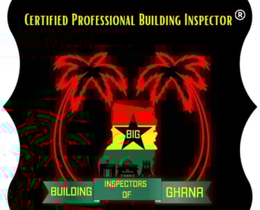 Building inspectors of ghana logo