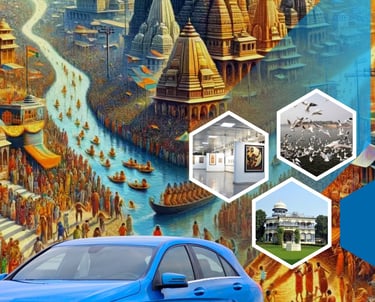 Local cabs service in Prayagraj by Prayagraj Cabs and Rentals, offering quick and affordable city transportation with well-ma