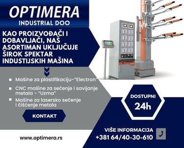 aleksinac optimera masine industrija cnc