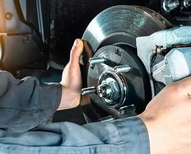 Troca de Pastilhas e Disco de Freio