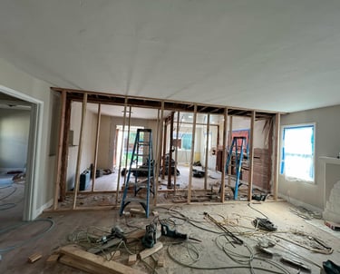 Kitchen remodel before construction by Asha Construction