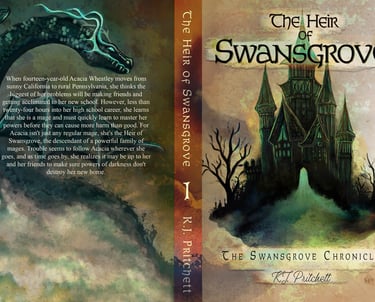 COver image for The Heir of Swansgrove