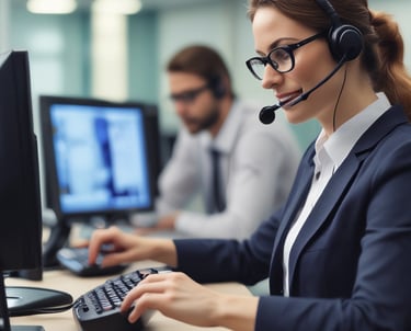 a person sitting on a chair