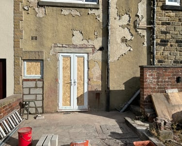 New WIndow and French Doors to open out to Garden