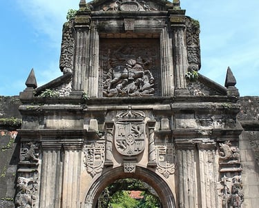 Wall of the manila