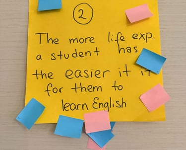 principles of adult learning myth 2