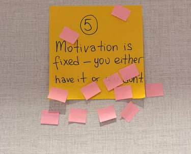 principles of adult learning myth 5