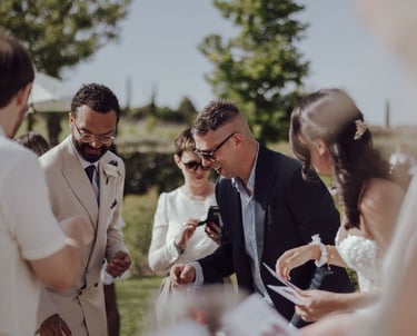 Married couple wedding curated by Francesco Luxury Travels Villas Weddings Honeymoon