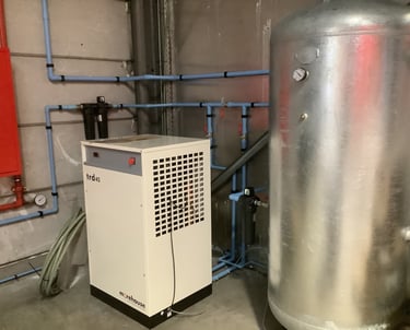 Inspectie of Onderhoud van een Persluchtsysteem