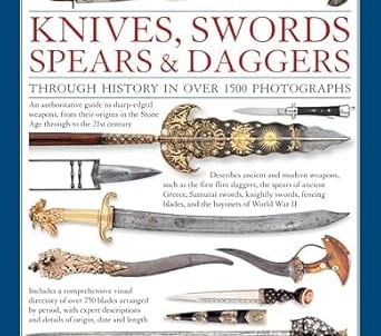 knives swords spear and daggers book