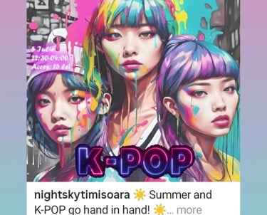 dj kpop party timisoara