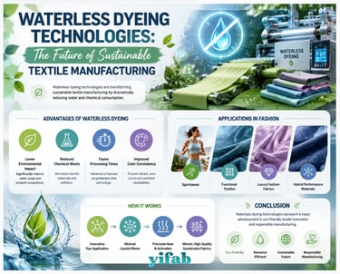 Waterless Dyeing Technologies: The Future of Sustainable Textile Manufacturing, 