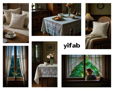 Lace Fabrics for Home Décor: Adding Elegance to Your Living Space
