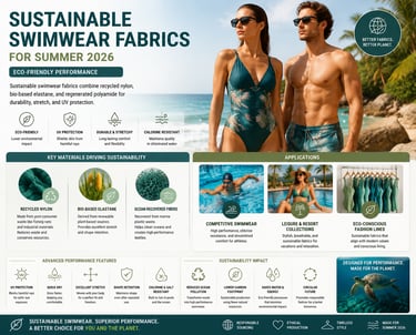 Sustainable Swimwear Fabrics for Summer 2026: Eco-Friendly Performance