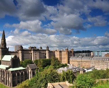 The Necropolis in Glasgow Scotland