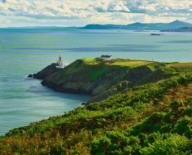 coast of Dublin Ireland