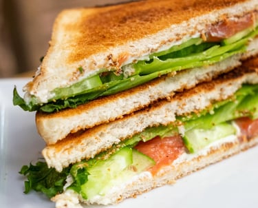 Veg sandwich image