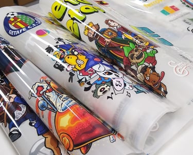 Transfer DTF textil listo para aplicar en camisetas en Panamá
