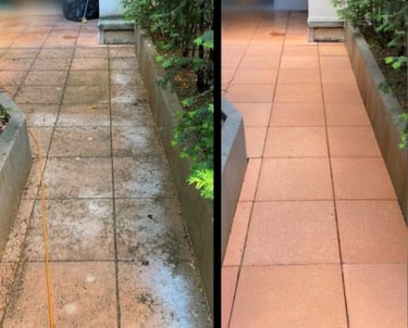 nettoyage de terrasse - nettoyage des exterieurs