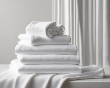 Customized cotton terry towel with private labeling and brand embroidery options