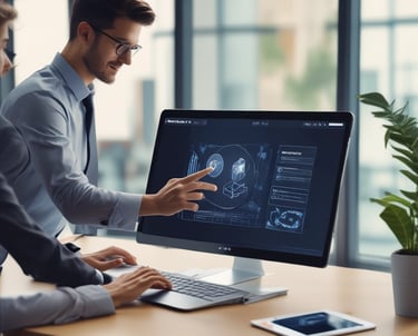 a man riding a skateboard down the side of a ramp
