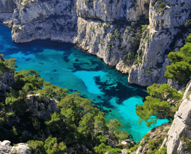 parc national des calanques à Cassis