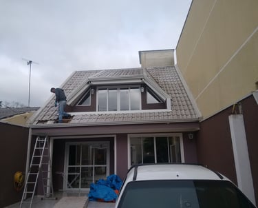 troca telhado shingle