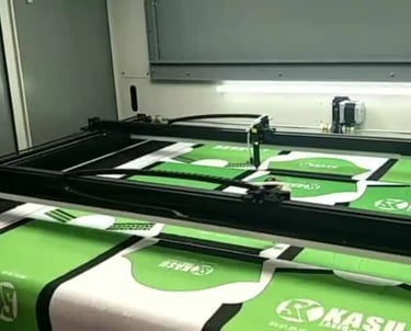 a large print of a large print on a large screen