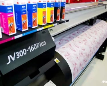 a printer printer machine with a large format of a printer