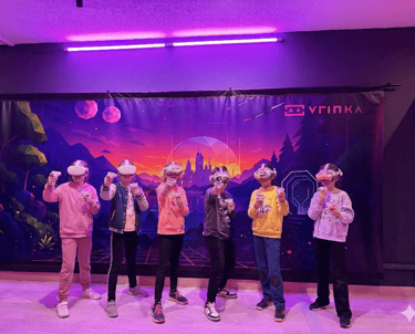 cumpleaños con realidad virtual para 6